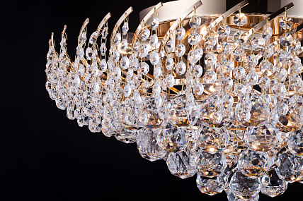 Люстра потолочная Maytoni Karolina DIA120-09-G